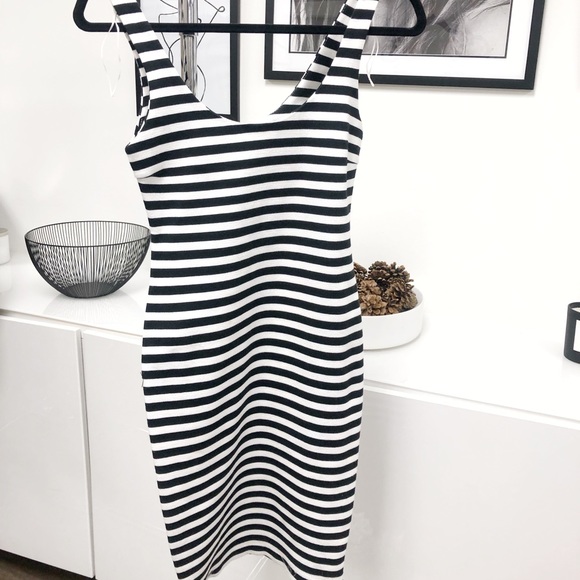 ZARA Striped Dress - Picture 1 of 1
